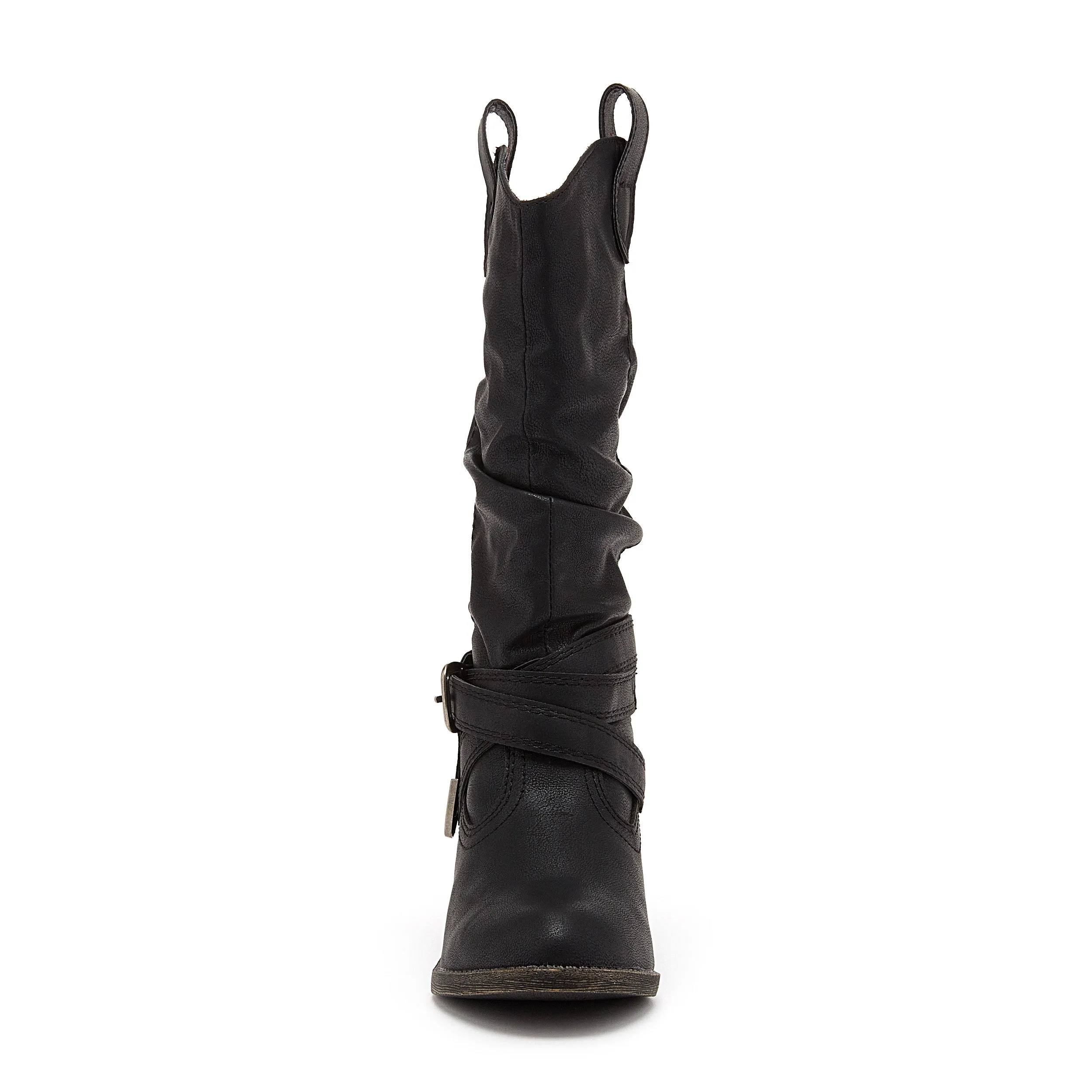 Sidestep Black Western Boot