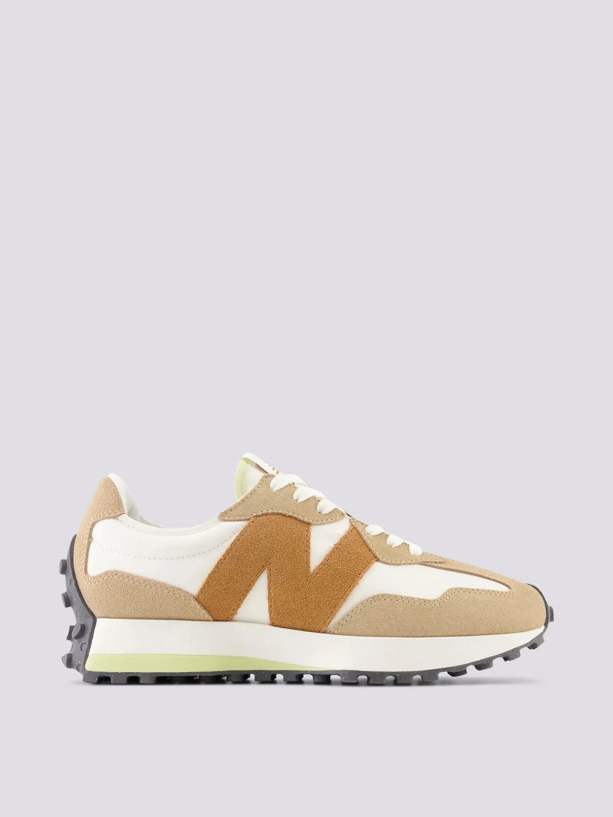 Sneaker 327 beige tabacco