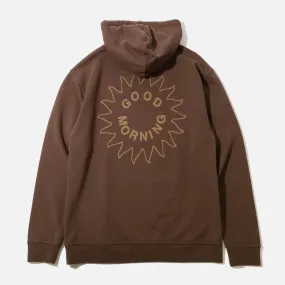 Sun Logo Hoodie - Chocolate