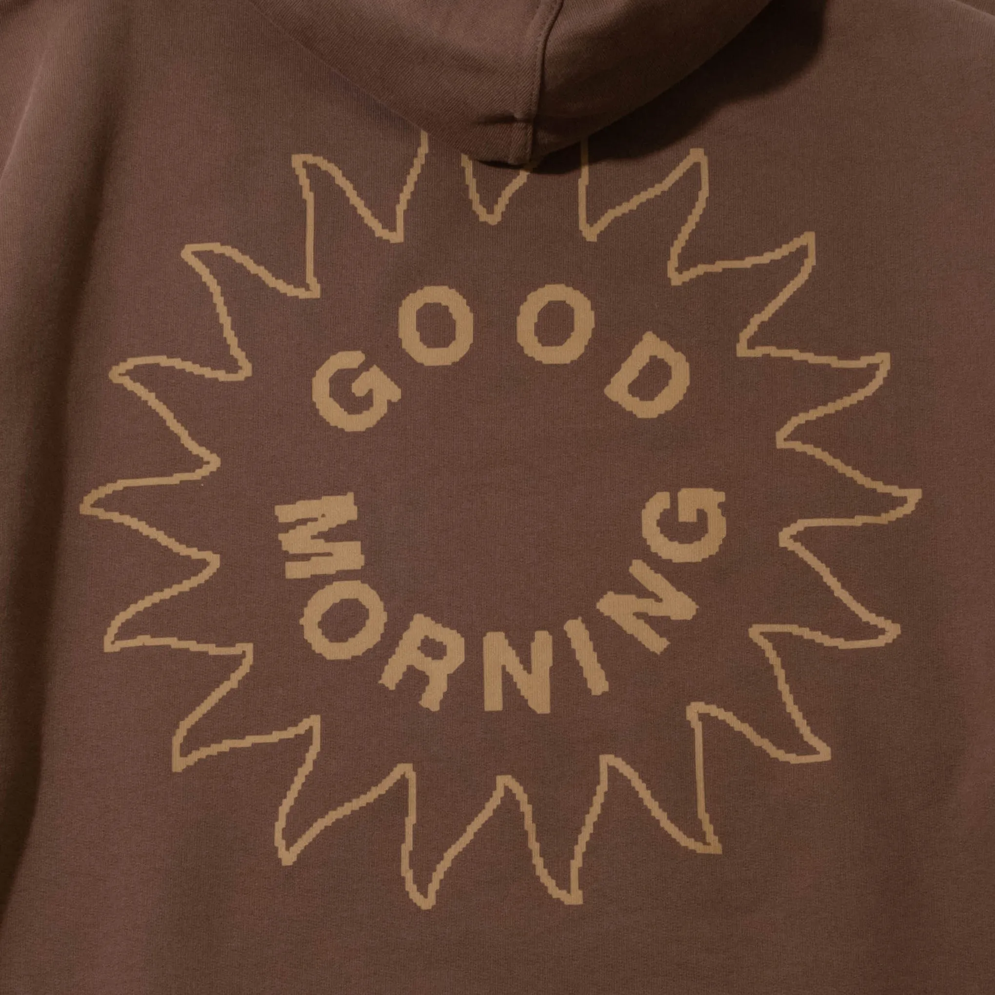 Sun Logo Hoodie - Chocolate