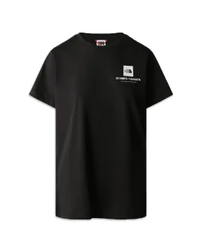 T-Shirt Donna The North Face Coordinates Relaxed Tee Nero