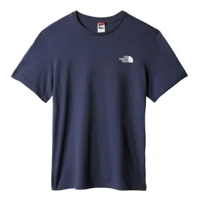 T-shirt The North Face Simple Dome Blu