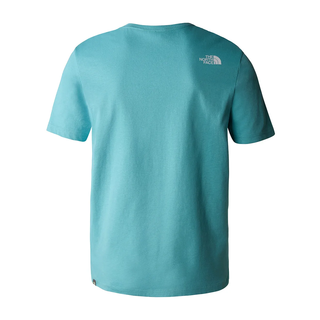 T-shirt Uomo The North Face Mountain Line Celeste