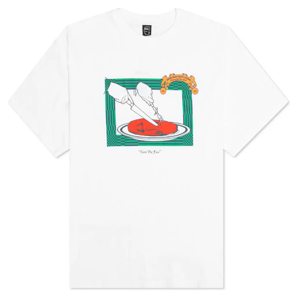 Taste The Face T-Shirt - White