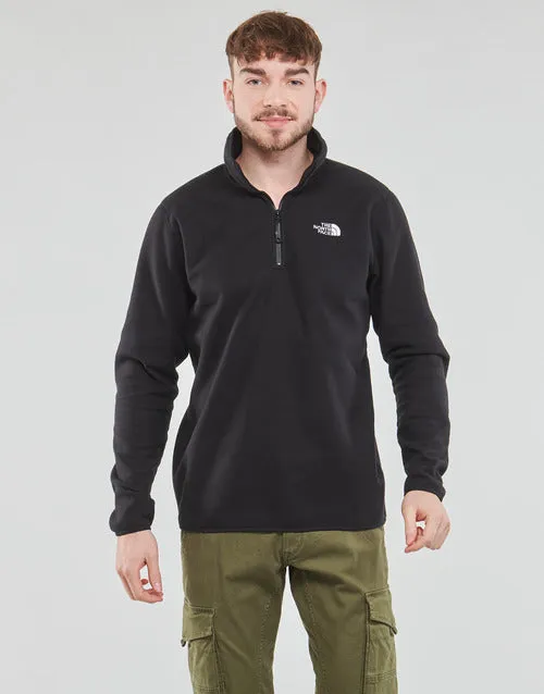 The North Face Felpa in pile glacier zip nero