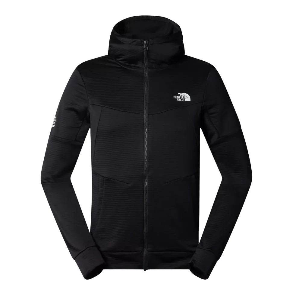 The North Face Men's Bolt Polartec Hooded Jacket NF0A87J5JK31 Black