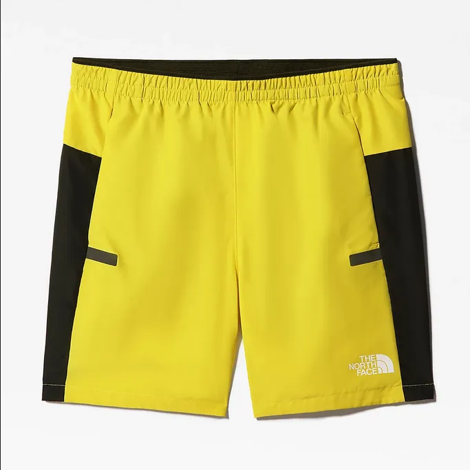 The North Face Short Mountain Athletics for men NF0A5IEWY7C acid yellow-black