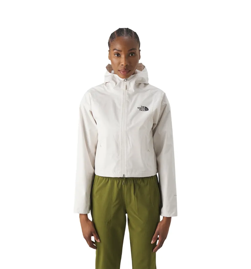 The North Face Short Quest Crop women's jacket NF0A55EPQPLI white sand