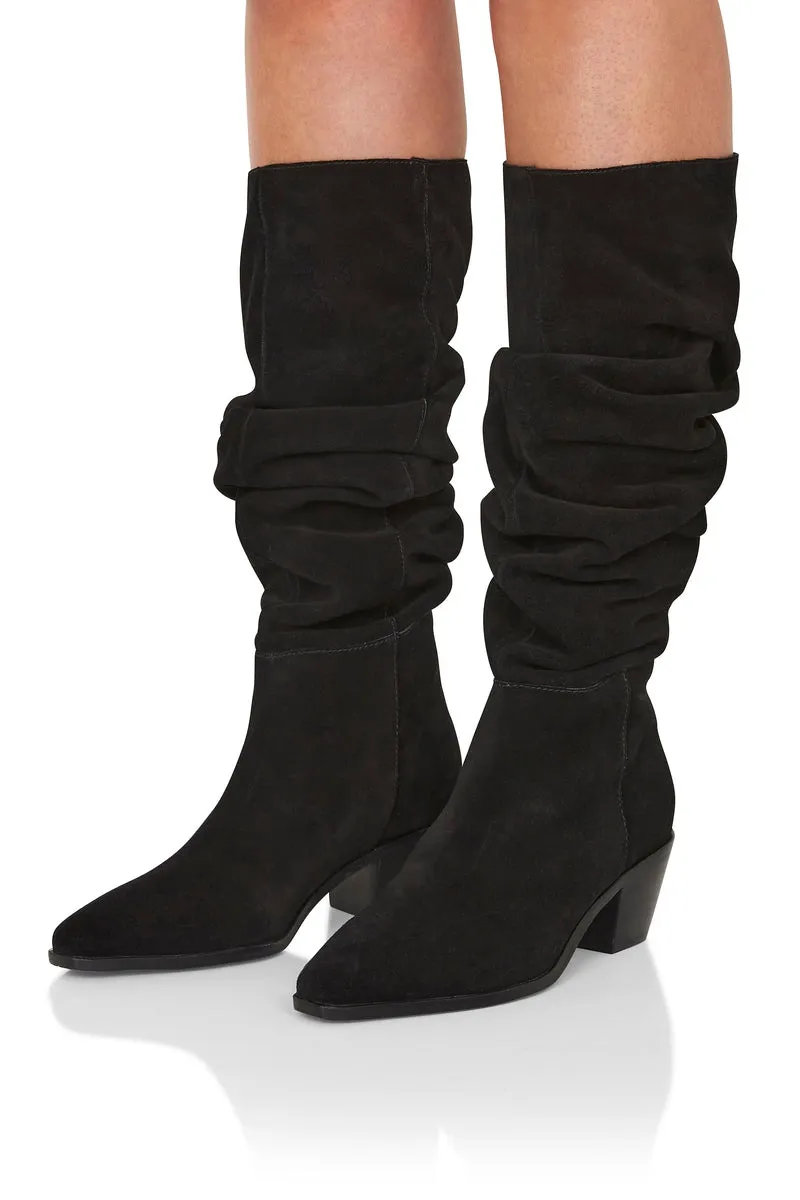 Tyler Boot Black Suede