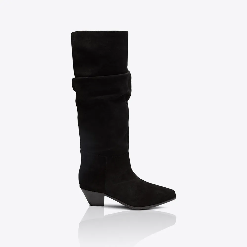 Tyler Boot Black Suede