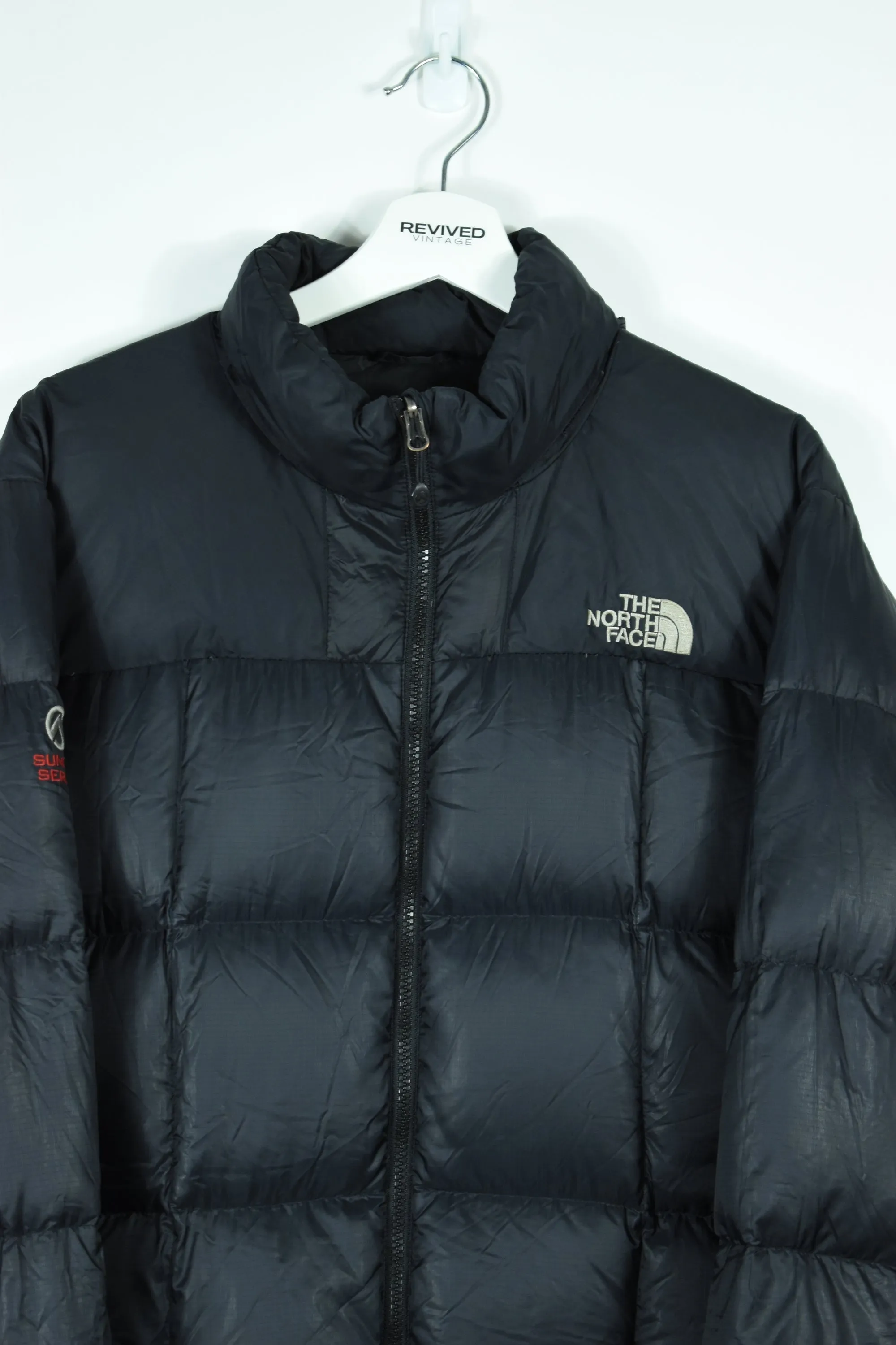 Vintage North Face Black Puffer 800 Sumit Series LARGE