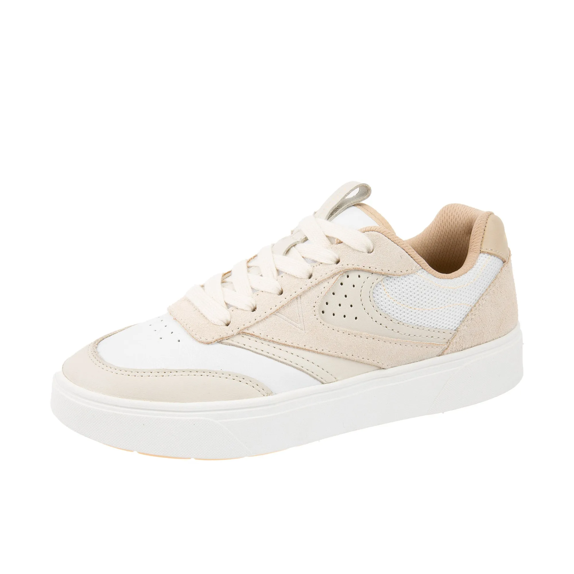 Vionic Womens Karmelle Sneaker Cream White