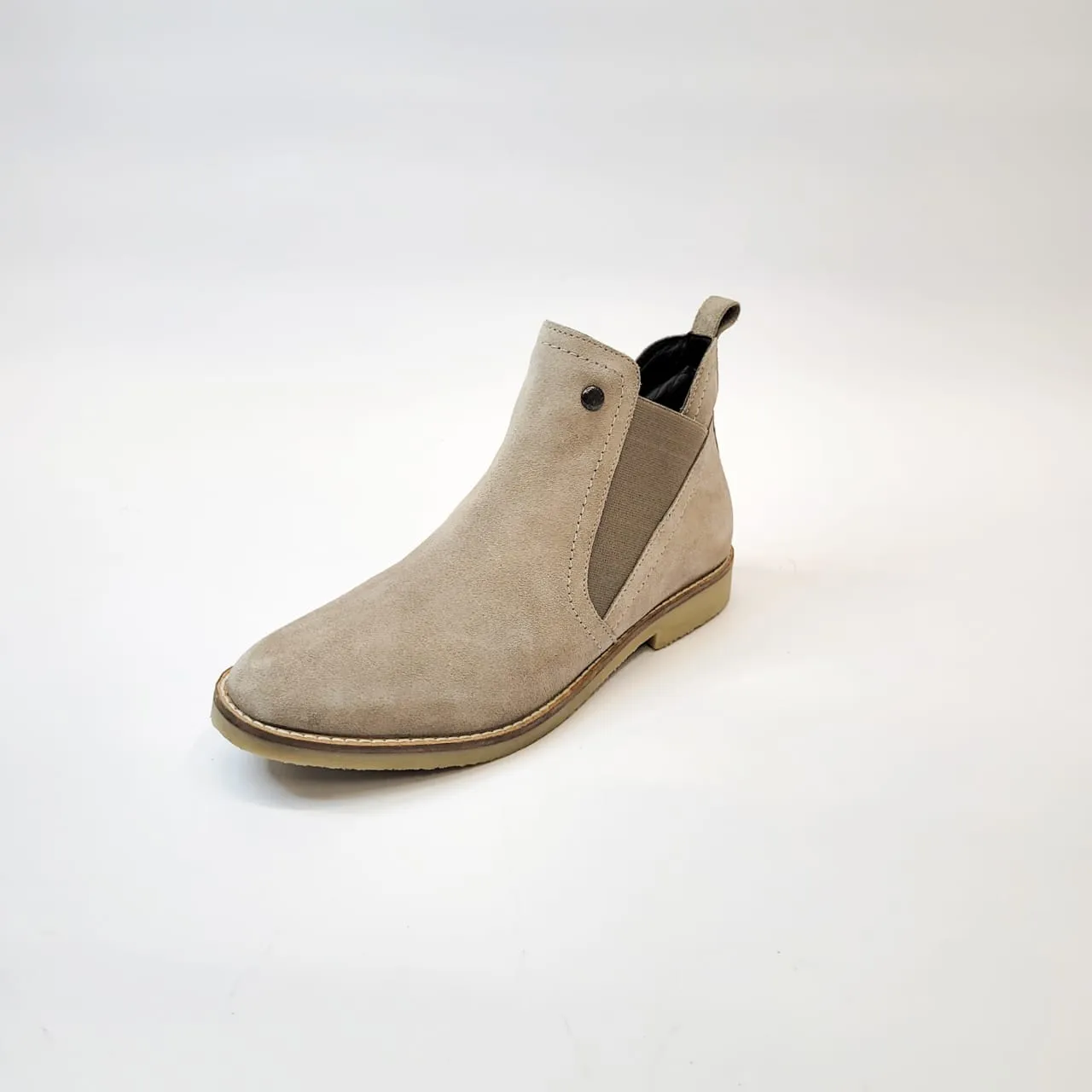 Woodland Quartz Khaki leather Chelsea boot